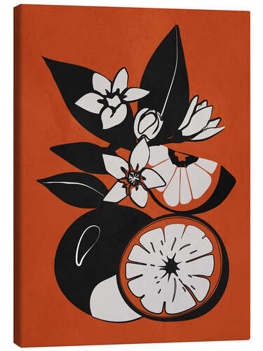 Obraz na płótnie Minimalist oranges I