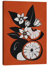 Canvas print Minimalist oranges I