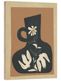 Holzbild Harmonie in Blüte