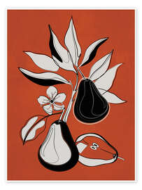 Obraz Line Art Pears II - Branka Kodžoman