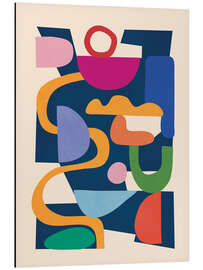 Alubild Moderne abstrakte Kunst II