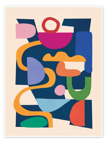 Plakat Modern Abstract Art II