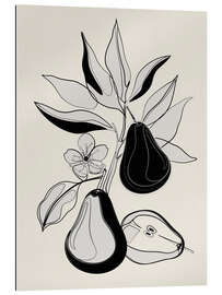 Gallery print Line Art Pears I