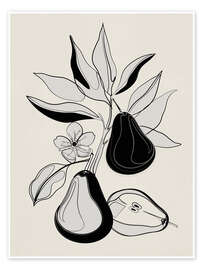Obraz Line Art Pears I - Branka Kodžoman
