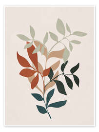 Obraz Soft Leaves - Branka Kodžoman