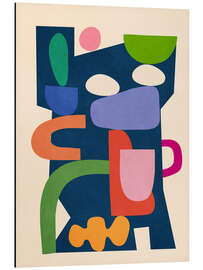 Alubild Moderne abstrakte Kunst I