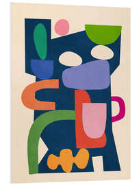 Hartschaumbild Moderne abstrakte Kunst I