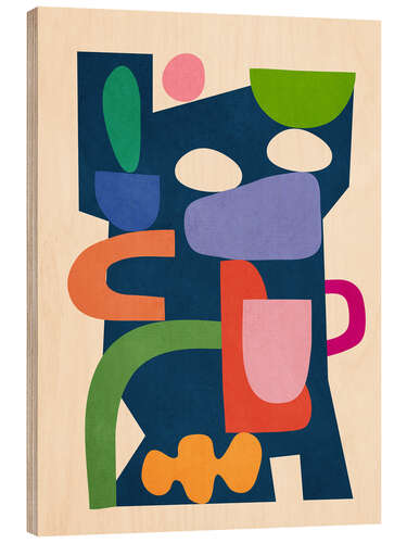Obraz na drewnie Modern Abstract Art I