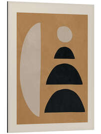 Alubild Abstrakte Balance II