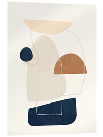 Akrylbillede Spiraling Geometry I