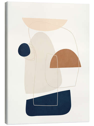 Canvas print Spiraling Geometry I