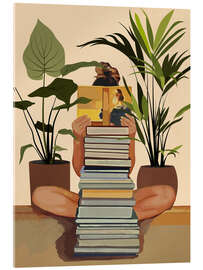 Acrylic print Book Lover - Branka Kodžoman