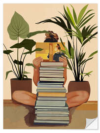 Wall sticker Book Lover - Branka Kodžoman