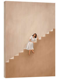 Wood print Daydreaming - Branka Kodžoman