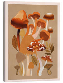 Tableau sur toile Mushrooms I - Branka Kodžoman