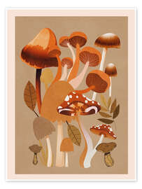 Obraz Mushrooms I - Branka Kodžoman