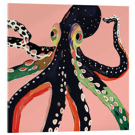 Acrylic print Colourful Octopus - Artsy Sesta
