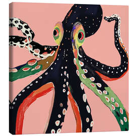 Canvas print Colourful Octopus - Artsy Sesta