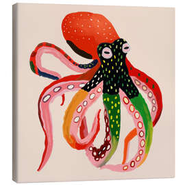 Canvas print Colourful Octopus II