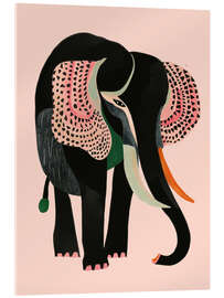Obraz na szkle akrylowym Powerful Elephant - Artsy Sesta