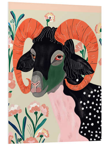 Quadro em PVC Floral Ram