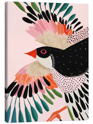 Canvas print Colourful Wings