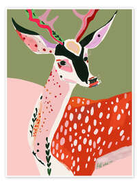 Stampa Enchanted Deer - Artsy Sesta