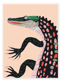 Stampa Mrs. Crocodile - Artsy Sesta