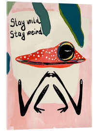 Tableau en verre acrylique Wild and Werd - Artsy Sesta