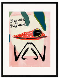 Impresión de arte enmarcada Wild and Werd - Artsy Sesta