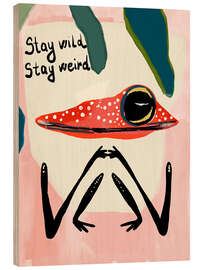 Stampa su legno Wild and Werd - Artsy Sesta