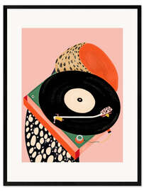 Gerahmter Kunstdruck Nostalgic Grooves