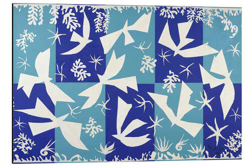 Aluminium print Polynesia, the sky