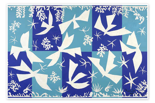 Poster Polynesia, the sky