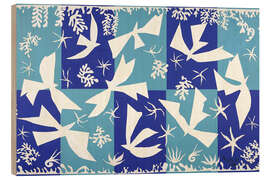 Wood print Polynesia, the sky - Henri Matisse