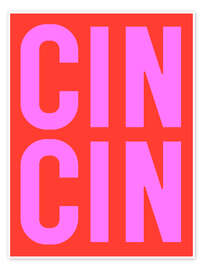 Wall print Cin Cin - Ohkimiko