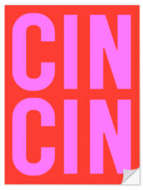 Wall sticker Cin Cin - Ohkimiko