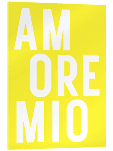 Quadro em acrílico Amore mio