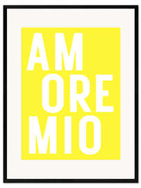 Impresión de arte enmarcada Amore mio - Ohkimiko