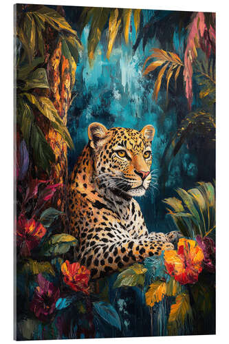 Akrylbilde On the Wild Side II