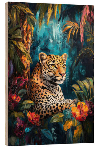 Wood print On the Wild Side II