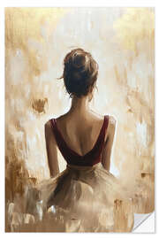 Wandsticker Ballerina