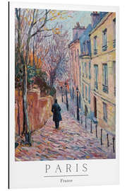 Obraz na aluminium Paris Impressions III - PetalsPrintsDesign