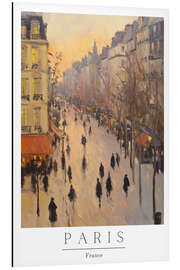 Cuadro de aluminio Paris Impressions IV - PetalsPrintsDesign