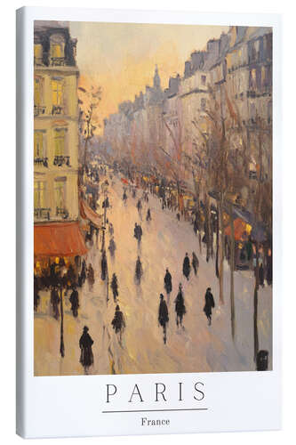 Stampa su tela Paris Impressions IV