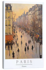 Tableau sur toile Paris Impressions IV - PetalsPrintsDesign