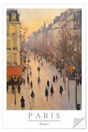 Wandsticker Paris Impressions IV