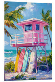 Gallery print High Up Beach Hut - PetalsPrintsDesign
