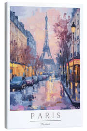 Tableau sur toile Paris Impressions V - PetalsPrintsDesign