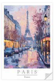 Wandsticker Paris Impressions V